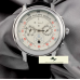 HK1143 PATEK PHİLİPPE GENEVE SKY MOON TOURBİLLİON GÜMÜŞ KASA